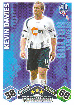 Kevin Davies Bolton Wanderers 2009/10 Topps Match Attax #88